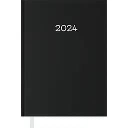 Щоденник датований Buromax Monochrome 2024 A5 чорний (BM.2160-01)