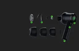 Навушники Razer Hammerhead True WL Pro Mic Black (RZ12-03440100-R3G1) - мініатюра 7