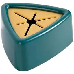 Тримач для рушників LVR 003 трикутний у ванну та на кухню самоклеючий Green (16569)