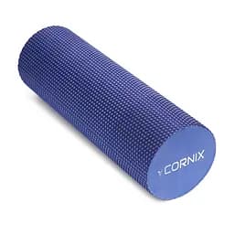 Масажний ролик Cornix EVA+ 45 x 15 см (валик, ролер) XR-0304 Navy Blue - мініатюра 3