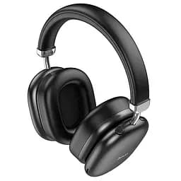 Накладні бездротові навушники Hoco W35 Max Auspicious ANC Black - мініатюра 3