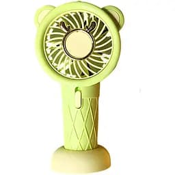 Дитячий портативний USB-вентилятор на акумуляторі Cool Summer зелений (CS1363)