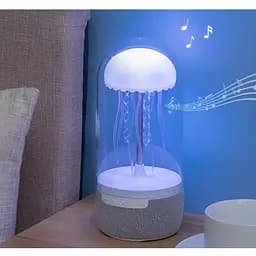 Ночник-колонка DKT Colorful Jellyfish Lamp Bluetooth Speaker HM-116 [119859] - мініатюра 2
