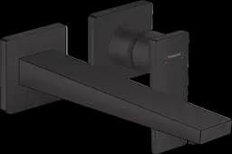 Смеситель для умывальника Hansgrohe Metropol со стены скрытого монтажа 225 мм Matt Black 32526670 Черный матовый