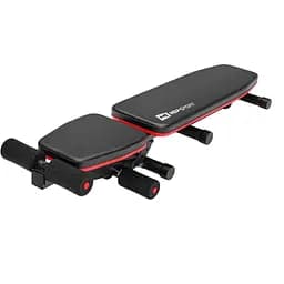 Набір Hop-Sport Premium 75кг з лавою HS-1010 Pro, штангами та гантелями - мініатюра 10