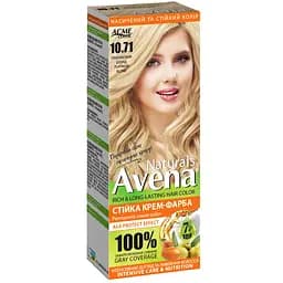 Стійка крем-фарба для волосся Acme Color Avena Naturals 10.71 платиновий блонд 