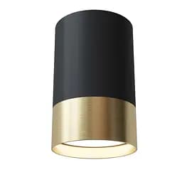 Точковий спот BP Black/White Gold NEW PikArt арт. 27998 Золотий/чорний