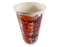 Паперовий одноразовий стакан об'єм 500 мл (16 oz) "Coffee" Маестро 35 шт/уп.