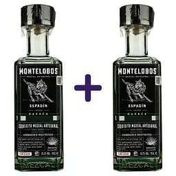 Мескаль Montelobos Espadin Joven 100% Agave 43.2% 1.4 л (2 шт. х 0.7 л)