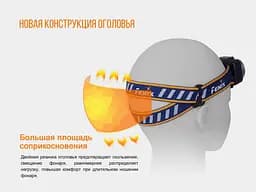 Ліхтар налобний Fenix ​​HL40R синій - мініатюра 17