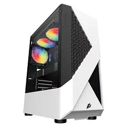 Корпус 1stPlayer F3-A-WH-4F1 White без БЖ