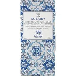 Чай черный Whittard Earl Grey с бергамотом 50 г (25 шт. х 2 г) (725577)