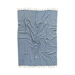 Покривало Barine - Stream Throw Denim 135x180 синій - мініатюра 2