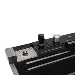 Кухонна мийка Kroner KRP Schwarze - SET7546ARTHM PVD (3.0/0.8 мм) CV033375, Чорний - мініатюра 8