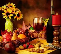 Алмазна мозаїка на підрамнику Натюрморт 30×40 см 60798_BGLD