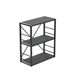 Етажерка 3/60 Серії Коннект 73x60x28 чорний ДСП Сосна Кембра 16мм FRD-104259