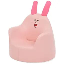 Детское кресло-пуфик Bambi Зайчик M 5721 Rabbit мягкое из экокожи