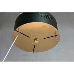Люстра кільце Linisoln 633-800 метал, кришталь, акрил LED 115 Вт 17-20 м2 120-50 см 80 см - мініатюра 5