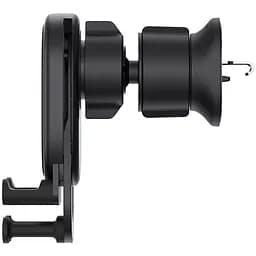 Автомобільний утримувач холдер Baseus Stable Gravitational Wireless Charging Car Mount Pro 15W Air Outlet Version SUWX030001 Black - мініатюра 4