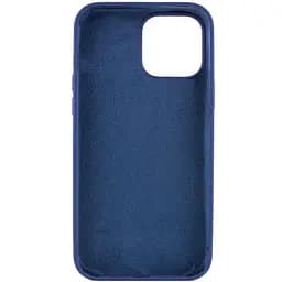 Чохол Silicone Case Full Protective (AA) NO LOGO для Apple iPhone 12 Pro Max (6.7) Синій / Deep navy - мініатюра 2