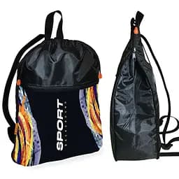 Рюкзак-мешок для обуви,спортивной формы Sport детская сумка для сменки с расширителем (01402)