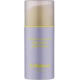Нічний крем для обличчя з ретинолом і бакучіолом By Wishtrend Vitamin A-mazing Bakuchiol Night Cream 10 мл
