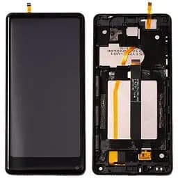 Дисплей Bluboo D5 Pro чорний, з рамкою
