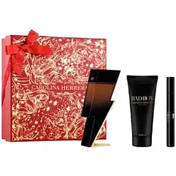 Набір Carolina Herrera Bad Boy Elixir 100 мл парфумована вода 100 мл гель для душу 10 мл міні