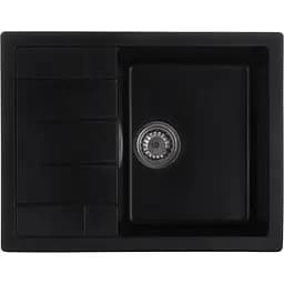 Мийка кухонна Zerix ZS-6550S-14 Чорний металік (ZX4546)