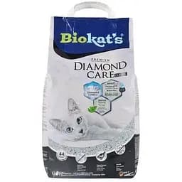 Наповнювач Biokats Diamond Care для котячого туалету бентонітовий 8 л - мініатюра 3