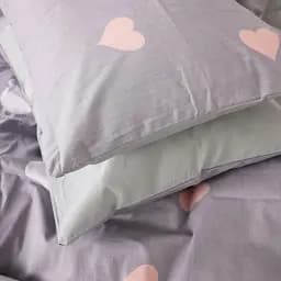 Наволочка MirSon Бязь 17-4833 Douglas 50х70 см серая (2200009392474)