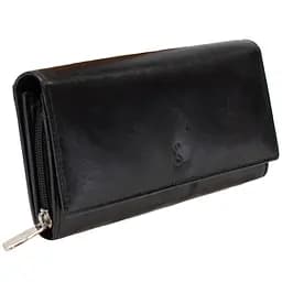 Гаманець жіночий шкіряний Semi Line RFID Black (P8264-0)