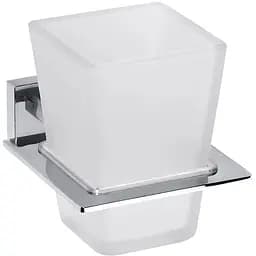 Склянка з тримачем Bemeta Plaza скло 118110052 білий