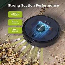 Робот пилосос Kyvol Cybovac L30 Lidar/210ml+210ml/2600 mA/2500 pa/Google Assistant,Amazon Alexa (Kyvol L30) - мініатюра 5