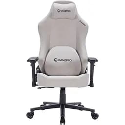Ігрове крісло GamePro FGC750LG Fabric Light Gray (FGC750LG) - мініатюра 2