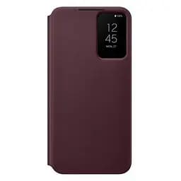 Чохол до мобільного телефона Samsung Smart Clear View Cover Galaxy S22 Plus Burgundy (EF-ZS906CEEGRU)