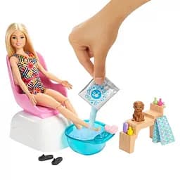 Ігровий набір Barbie Манікюрний салон (GHN07) - мініатюра 2