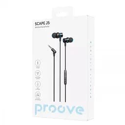 Навушники Proove дротові Scape J5 3.5mm чорні - мініатюра 2