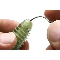 Силікон Keitech Swing Impact FAT 3.3" #438 Green Pumpkin Fire 7 шт/уп - мініатюра 6