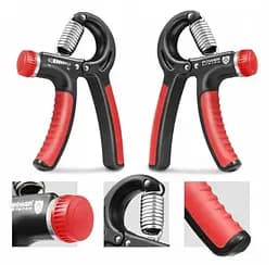 Еспандер кістьовий Power System PS-4021 з регульованим навантаженням 10-40 кг Power Hand Grip Black (PS-4021_Black) - мініатюра 4