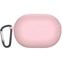 Чехол-накладка DK Silicone Candy Friendly с карабином для Huawei FreeBuds Pro 2 (pink)