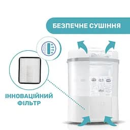 Стерилізатор Chicco електричний цифровий з функцією сушіння (07392.10) - мініатюра 3