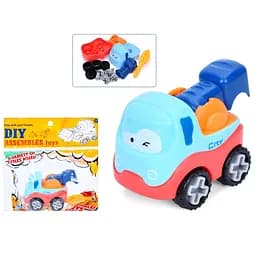 Конструктор на шурупах, будівельна техніка, 6.5 см, у пакеті, 15x16x5 см (В асортименті)