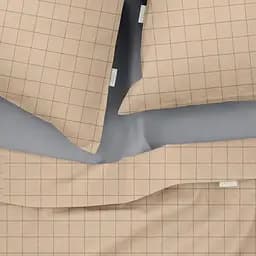 Набір наволочок Cosas Beige geometry 50х70 см бежевий (SetPillow_CellAshbeige_50х70) - мініатюра 4