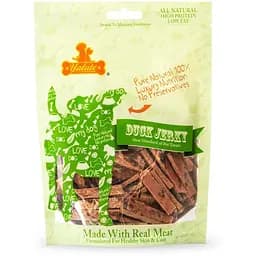 Лакомство Yalute Baked duck strip для собак, запеченные утиные полоски, 100 г