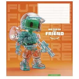 Зошит учнівський "We can be best friend" Школярик 012-3461C 12 аркушів Різнокольоровий