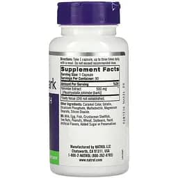 Стимулятор тестостерону Natrol Yohimbe Bark 500 mg 90 капсул - мініатюра 2