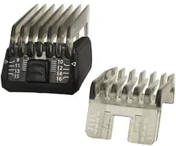 Remington Набір для стрижки для бороди Edge all in one kit, вусів, голови, носа і тіла, акум., насадок-10, титан.напил., чорний - мініатюра 9