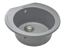 Кухонна мийка Miraggio TULUZA gray (0000046) Граніт, Врізна, Сірий - мініатюра 3