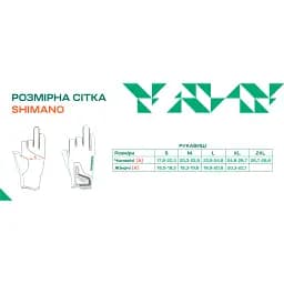 Рукавички Shimano Chloroprene EXS 3 Cover Gloves L Blue - мініатюра 2